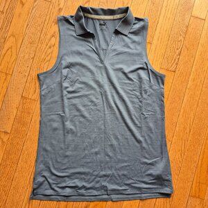 PUMA Women's Cloudspun Coast Polo Tank